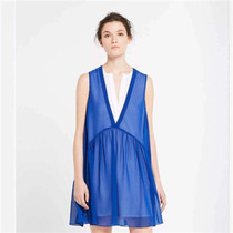 【sandro v领无袖连衣裙】_正品海淘特卖代购