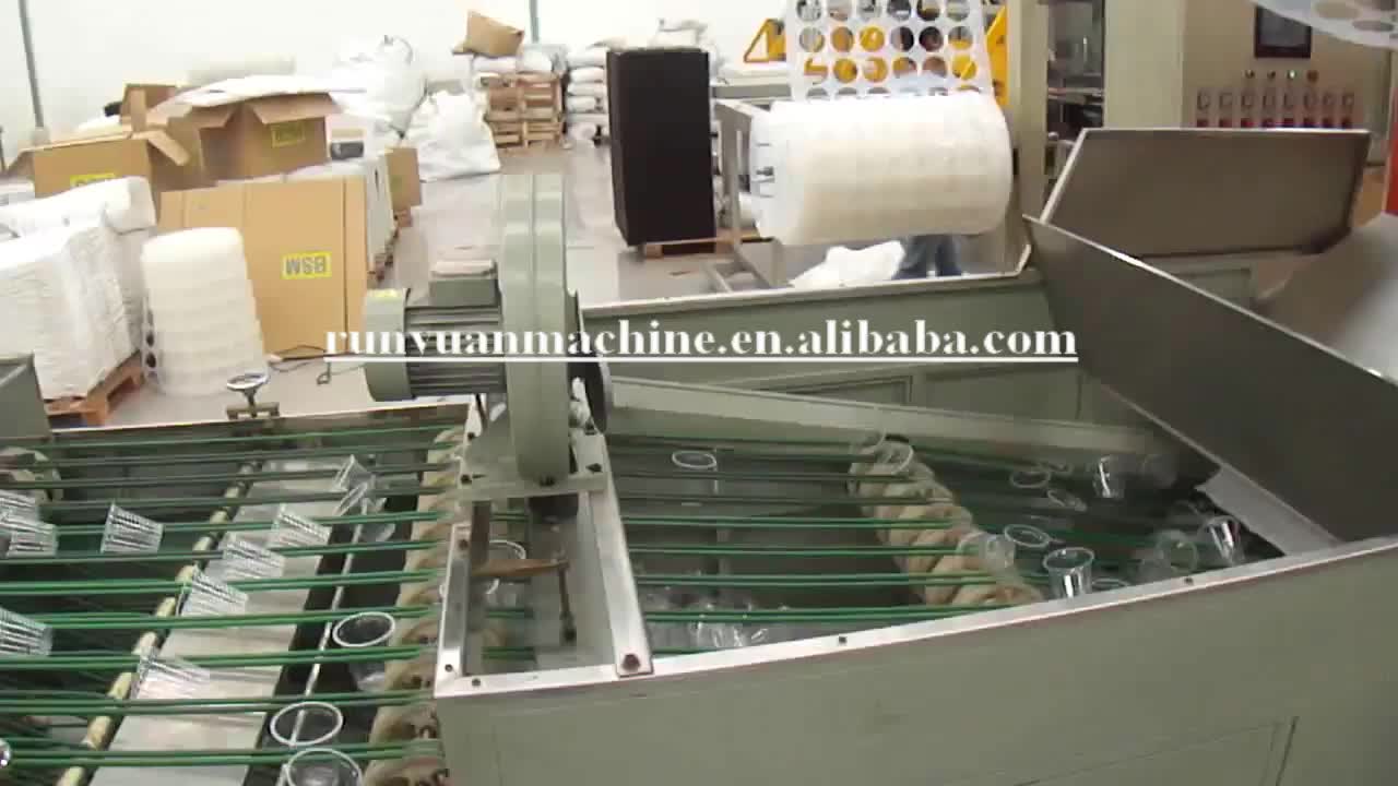 Ryz750 Disposable Plastic Cup Manufacturing Machine Disposal Milk Tea
