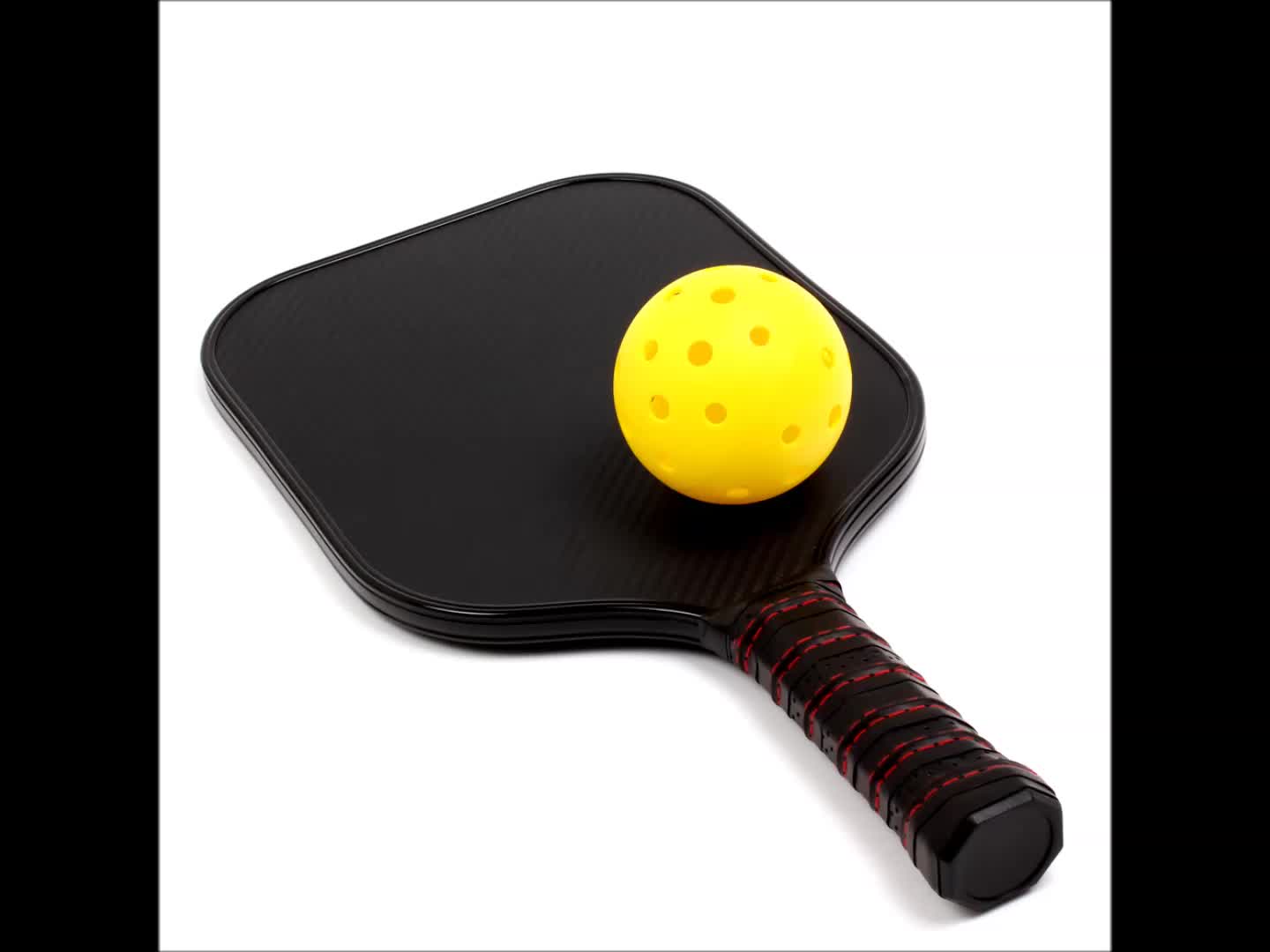 Usapa Standard Customized Graphite Pickleball Paddle Set With Rubber Edge( 1 Paddle + 1 Paddle