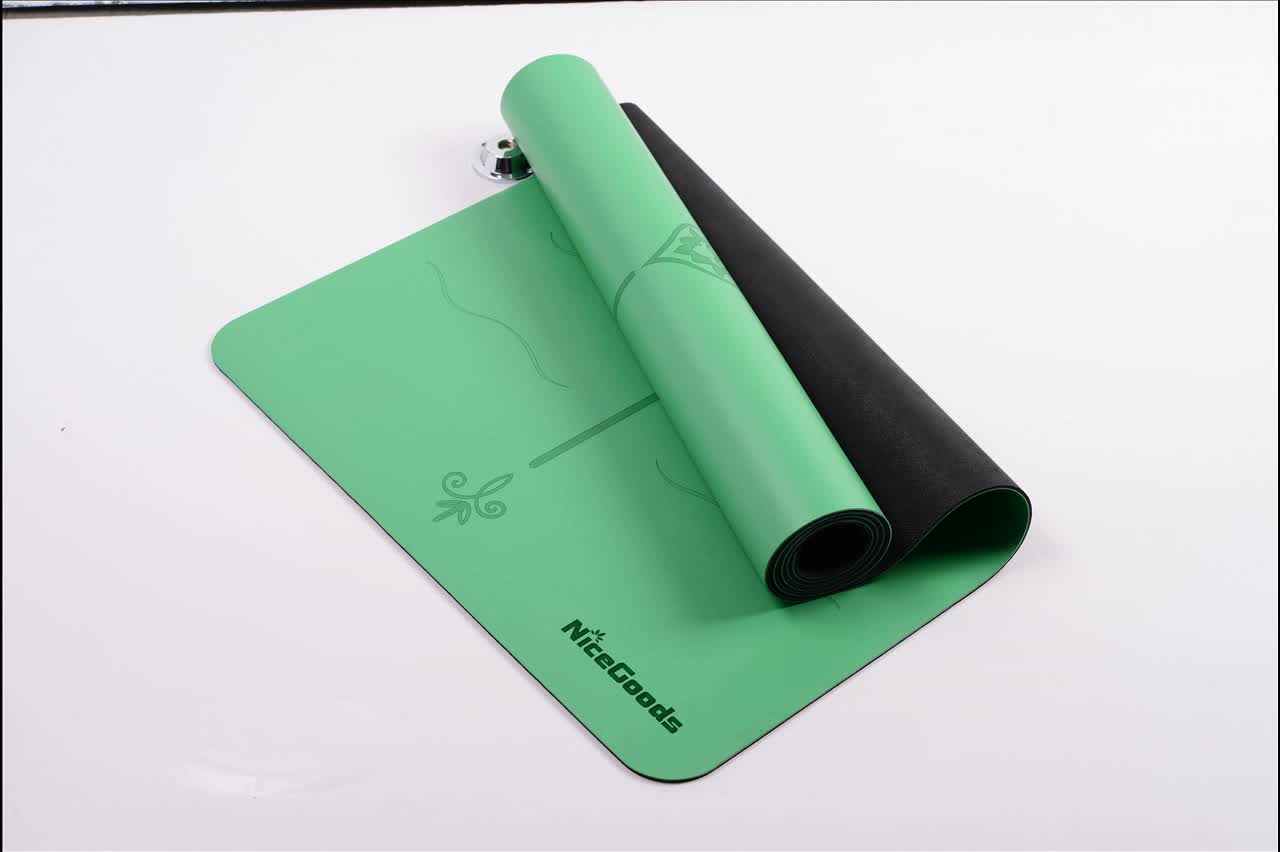 Low Moq Natural Rubber Back Pu Surface Yoga Mat Buy Pu Yoga Mat,Pu