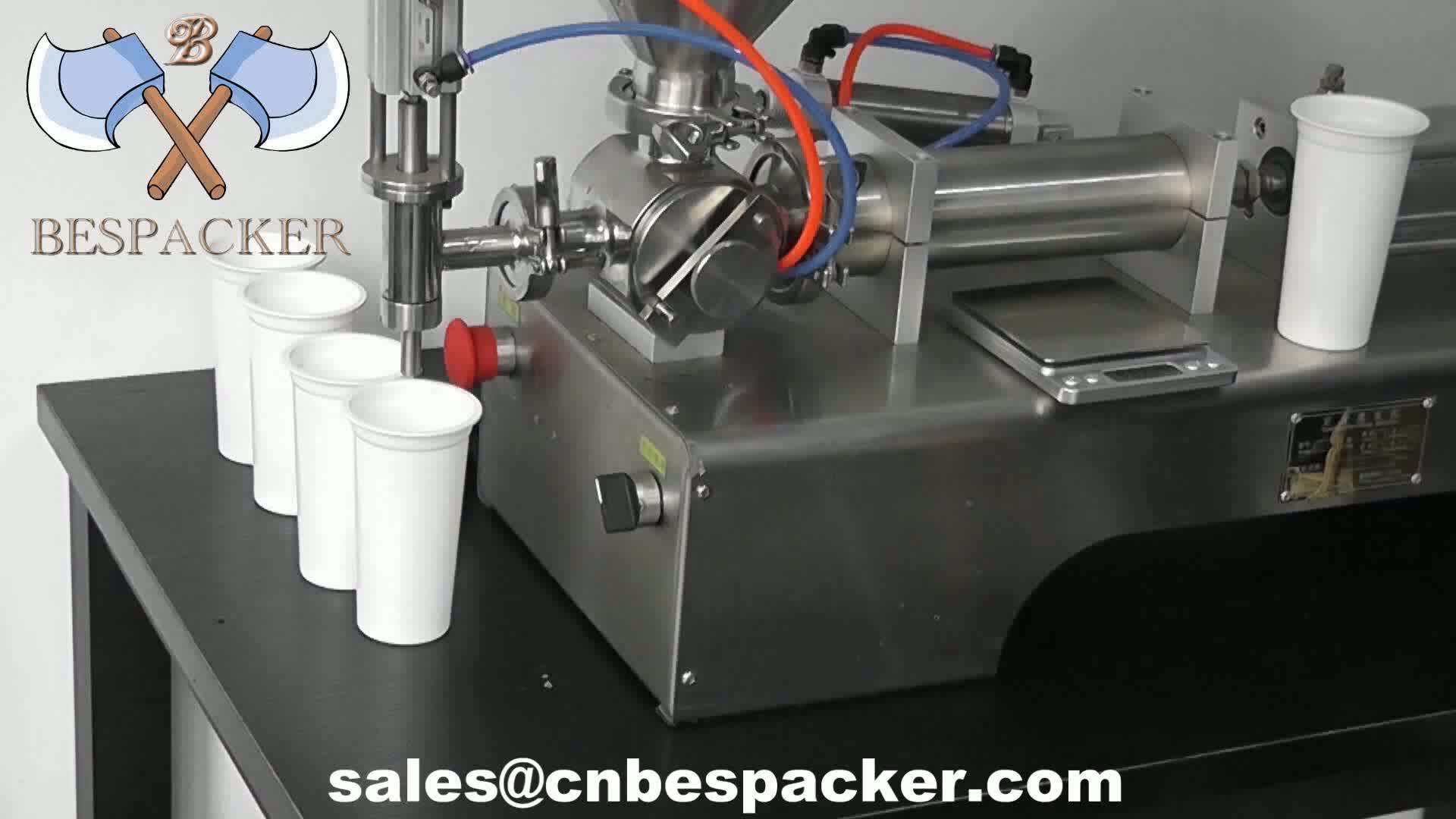 Bespacker Water Liquid Lubricant Olive Oil Bottle Liquid Shower Gel Shampoo Filling Machines