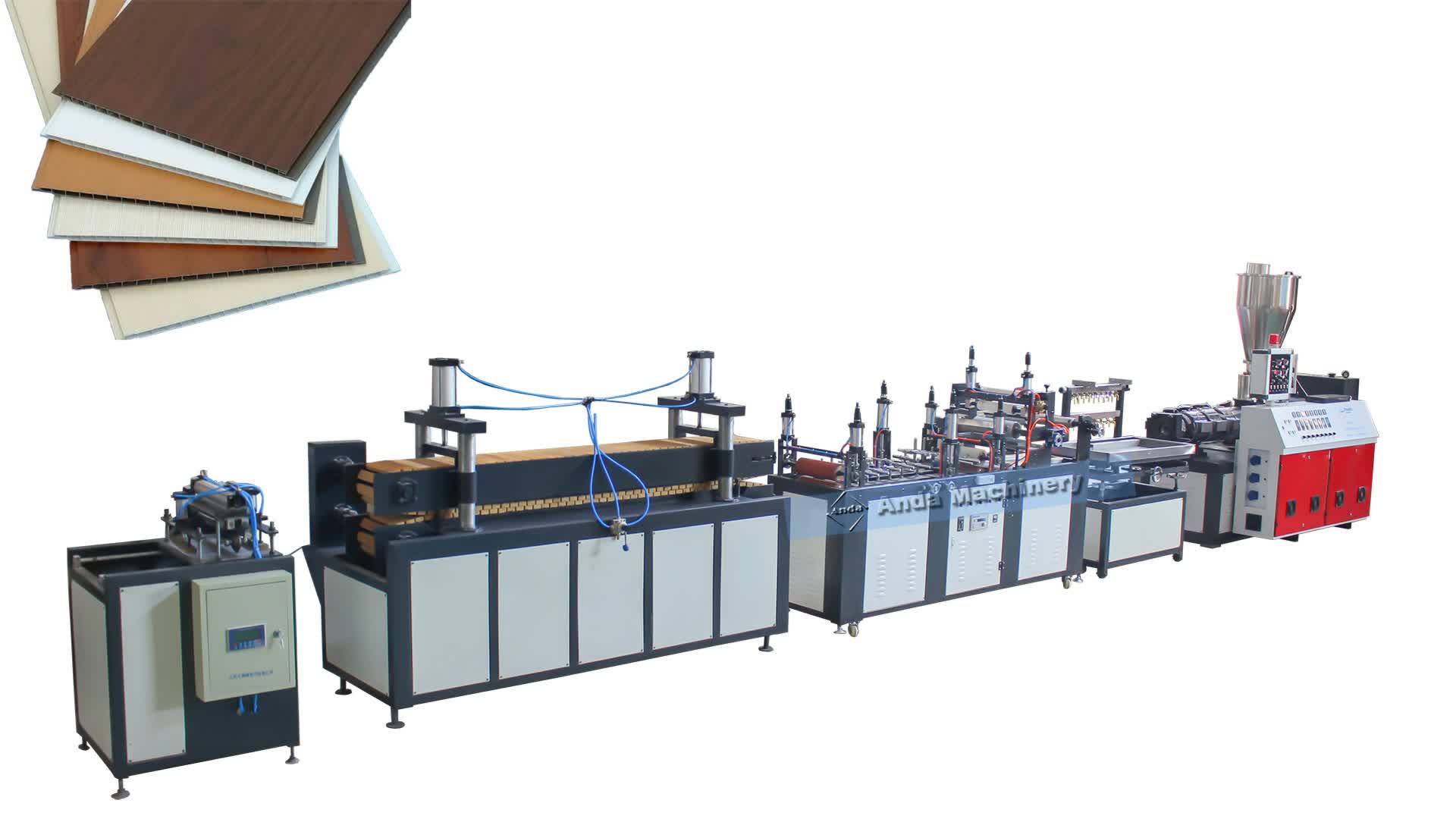 Pvc Wall Panel Production Line / Extruder Machine / Making Machine