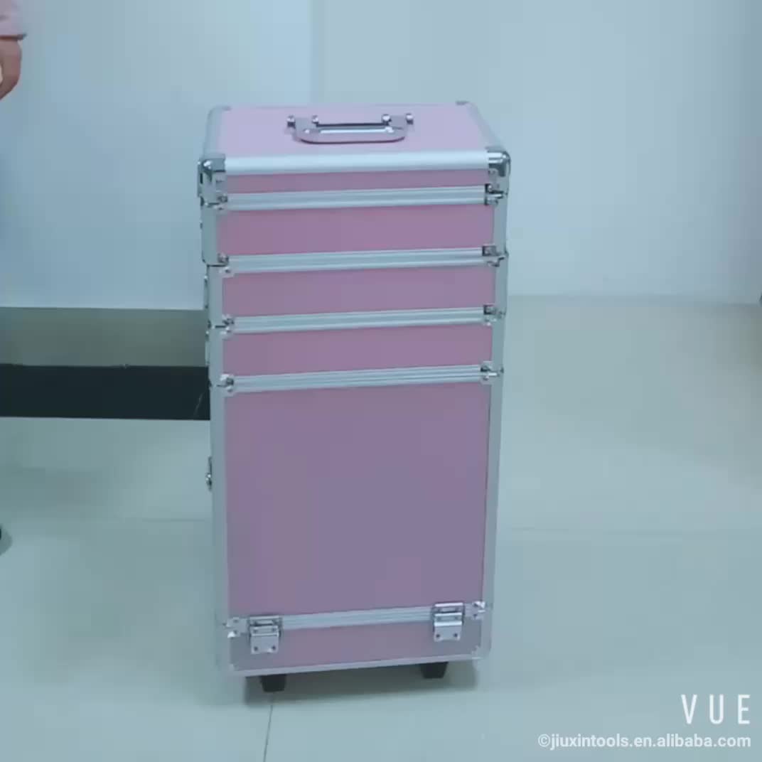 High Quality Avon Cosmetic Organizer Travel Case 4 In 1 Aluminium