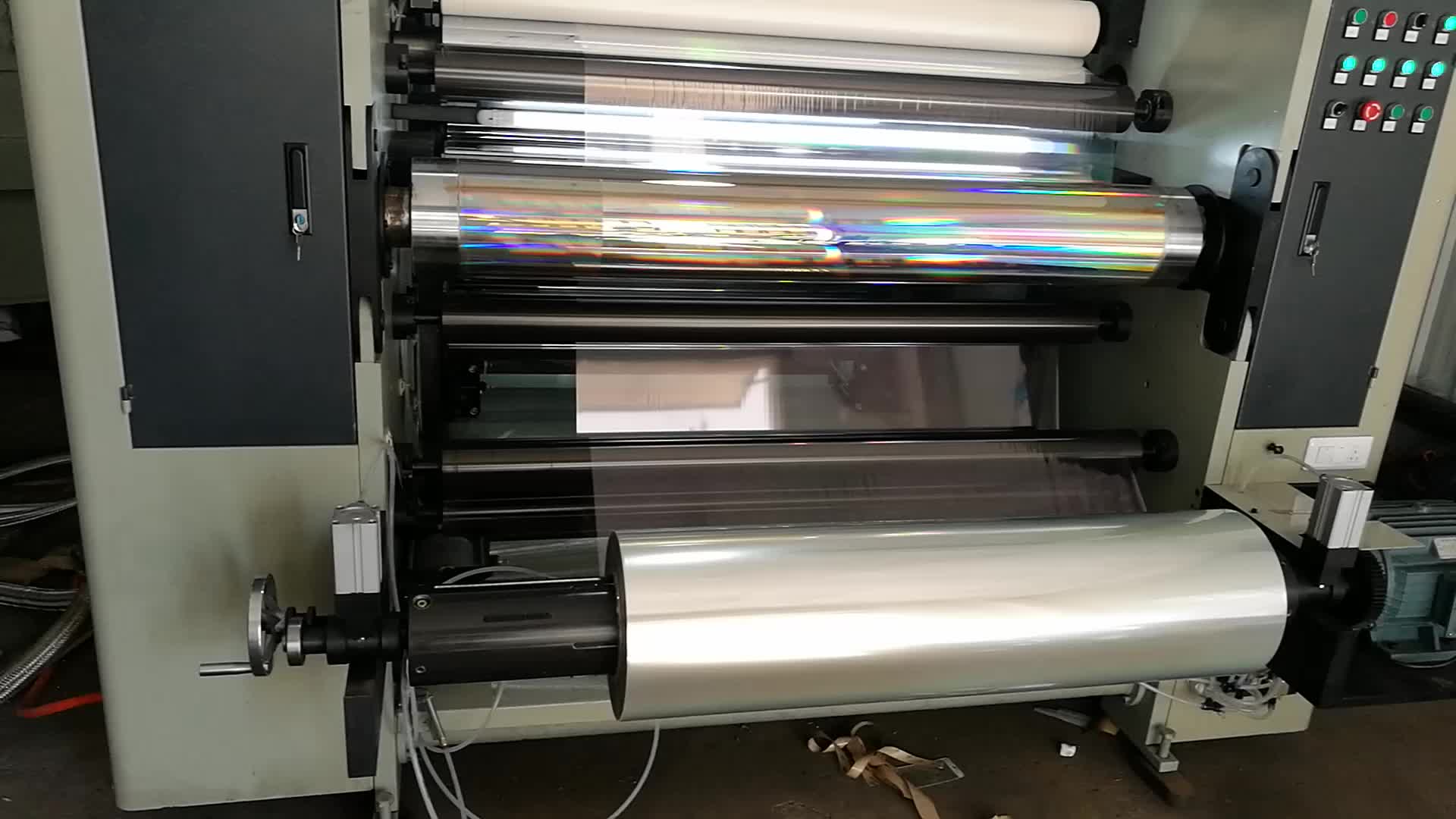 Embossed Foil Roll Holographic Foil Embossed Film Roll For Cold