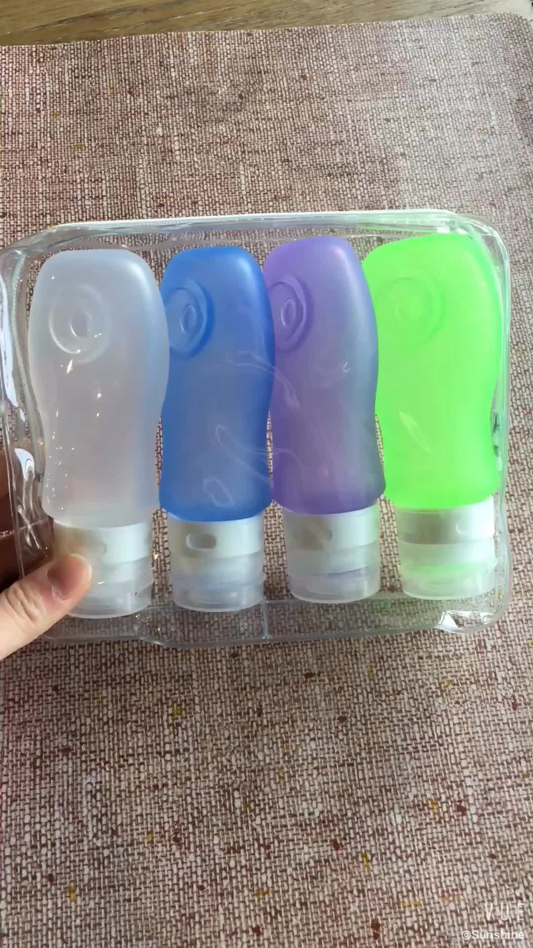 Airline Portable Liquid Refill Bottles Silicone Travel Containers Buy