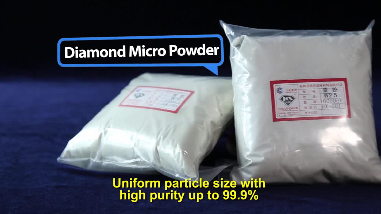 Hnhongxiang Industrial Micron Abrasive Polishing Synthetic Diamond