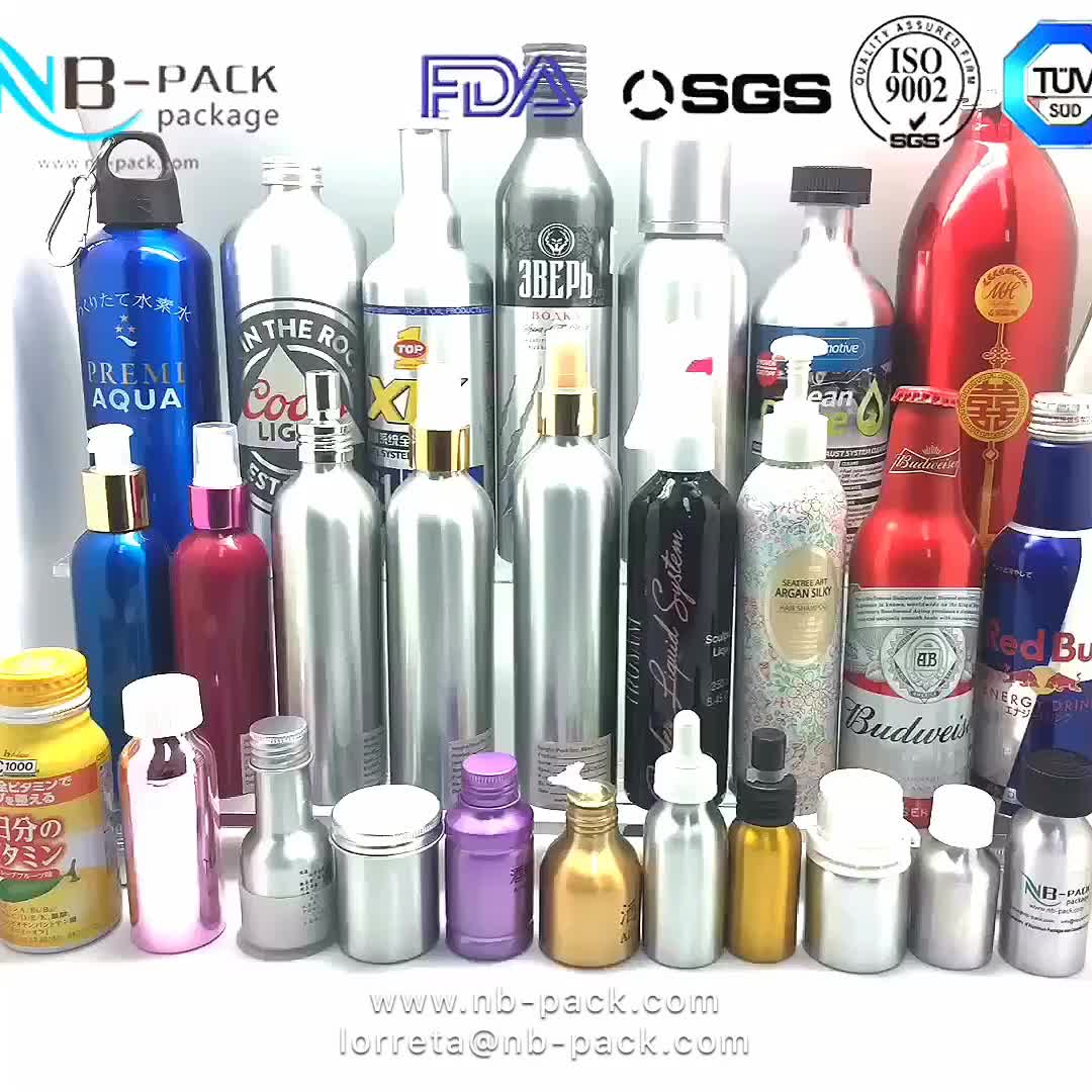 Aluminum Beverage Bottle With Hot Transfer Printing Buy Aluminum