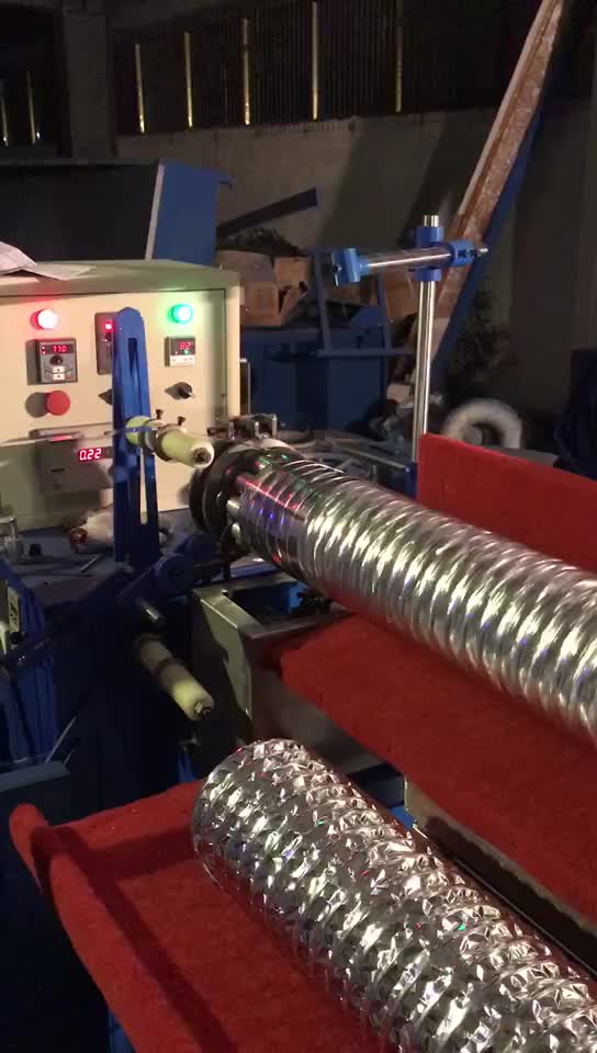 Aluminum Foil Wire Round Flexible Duct Machine Buy Aluminum Foil Wire