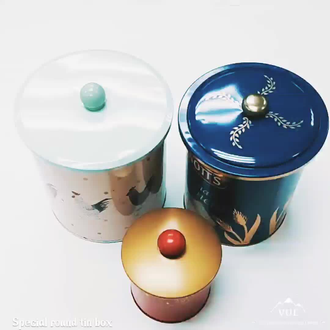 Food Grade Round Metal Packaging Tin Container Buy Tin Container