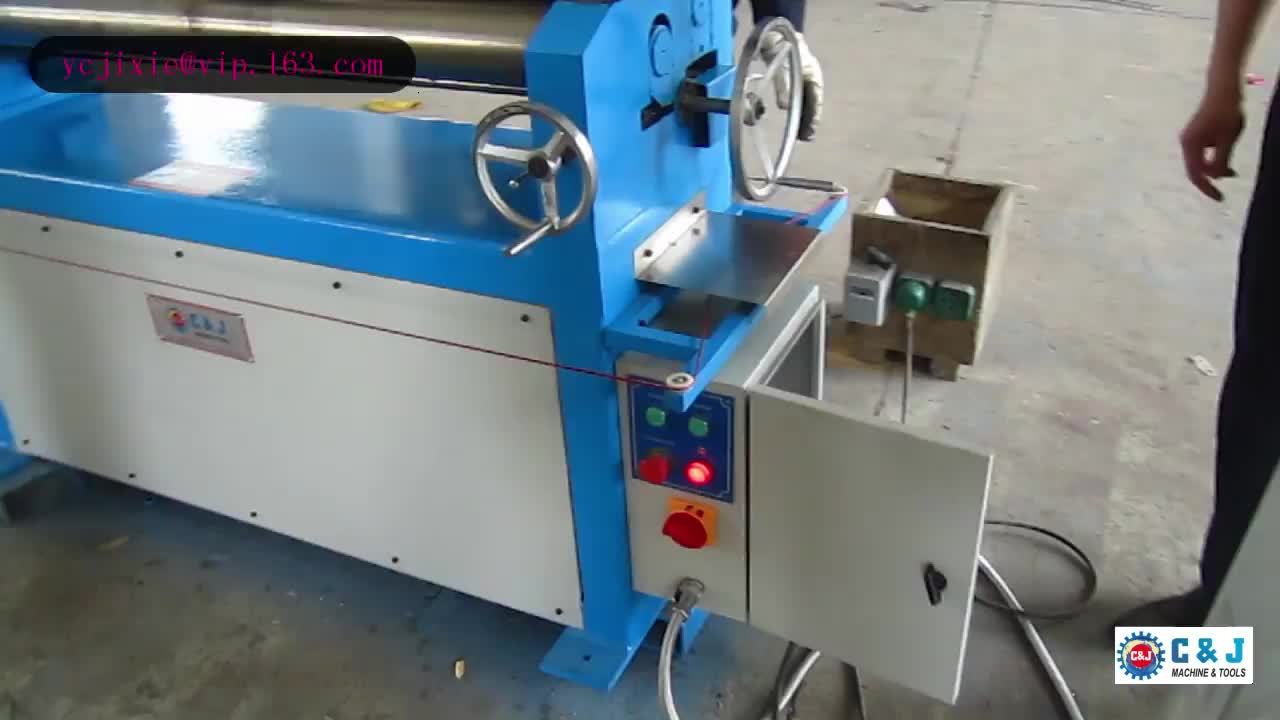 Esr1300 Good Quality 3 Roller Electric Power Slip Rolling Machine