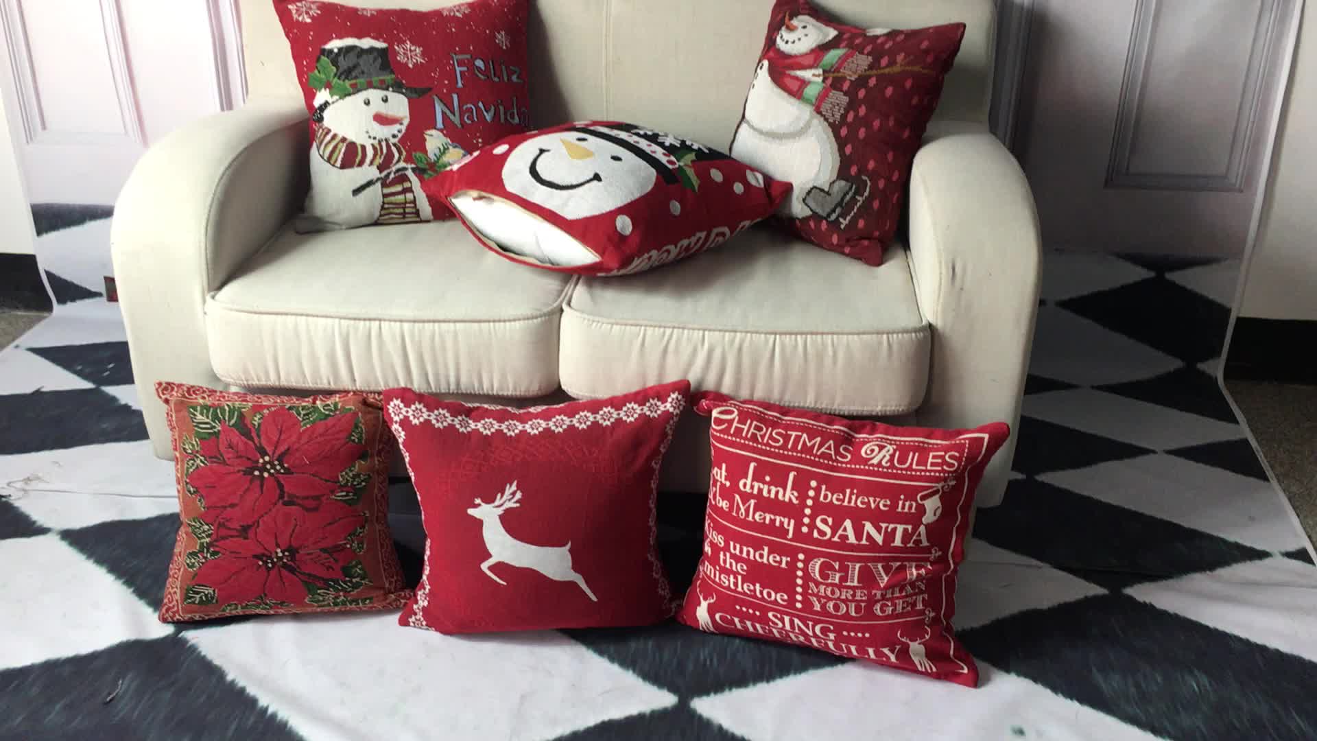 christmas cushion covers