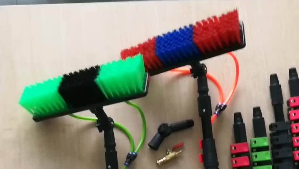 Telescopic Car/ Window Cleaning Brush With Water Fed Pole By China
