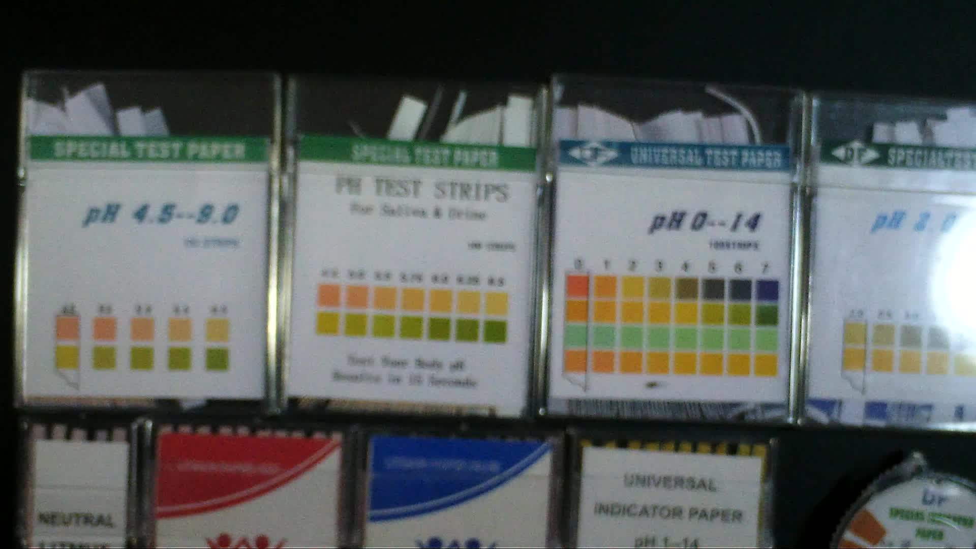 urine and saliva ph test strip, accurate ph indicator paper, View ph