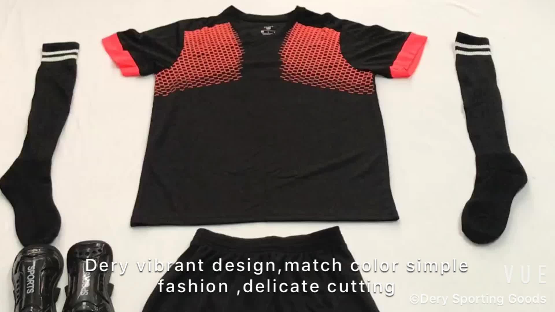 Soccer Kits Uniform Sublimation Soccer Jersey Custom Soccer Football