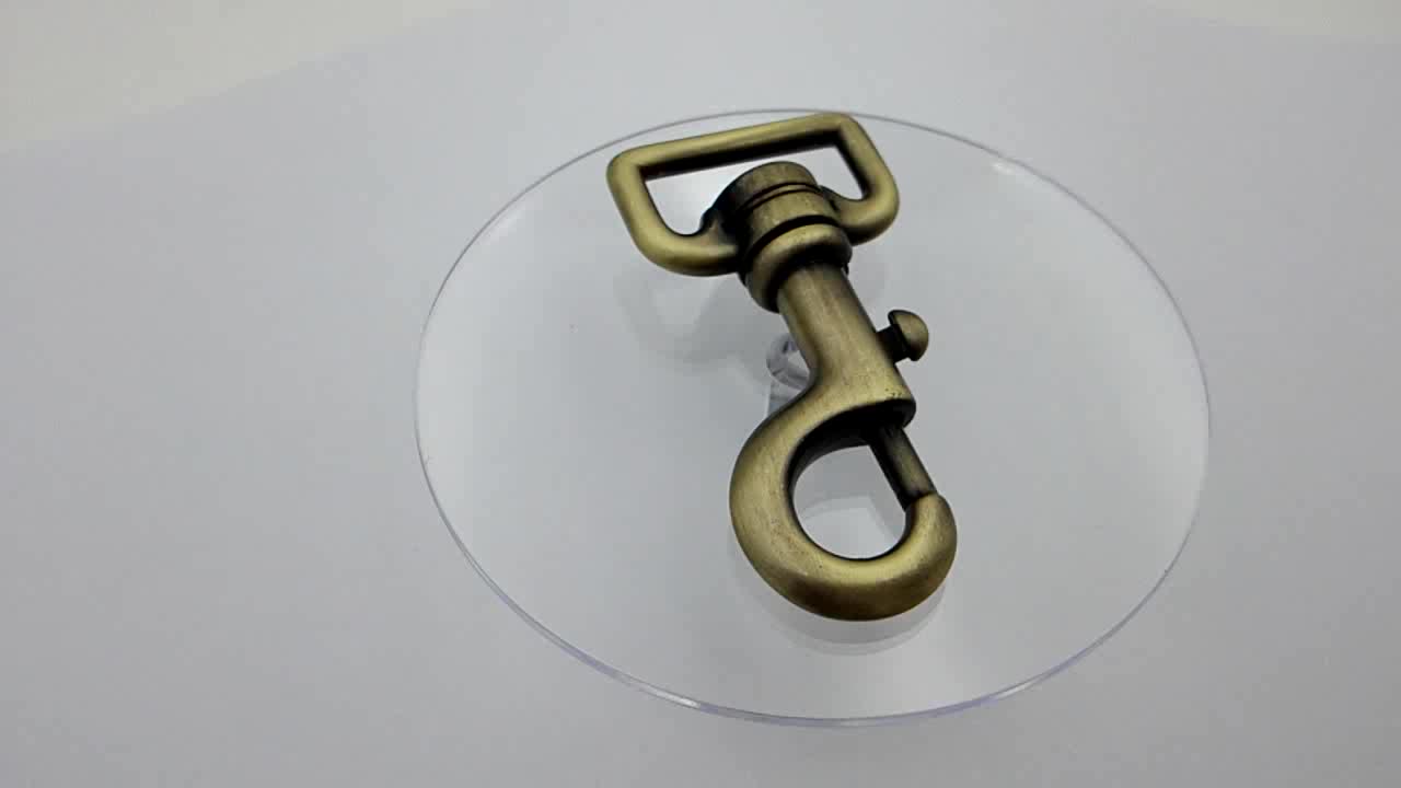 China Wholesale Solid Round Eye Brass Snap Hook,Alibaba Gold Trigger Swivel Spring Snap Hook