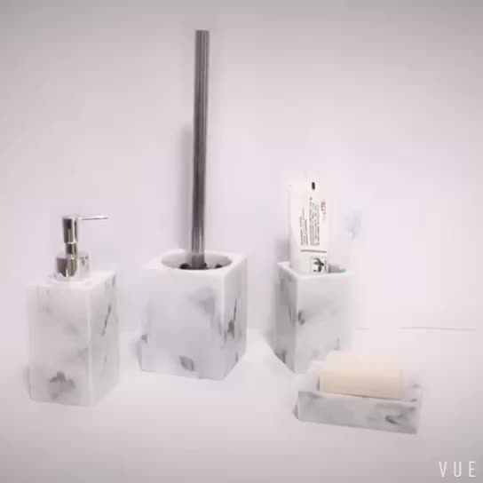 Hotel balfour marble bathroom accessories hotel amenities set