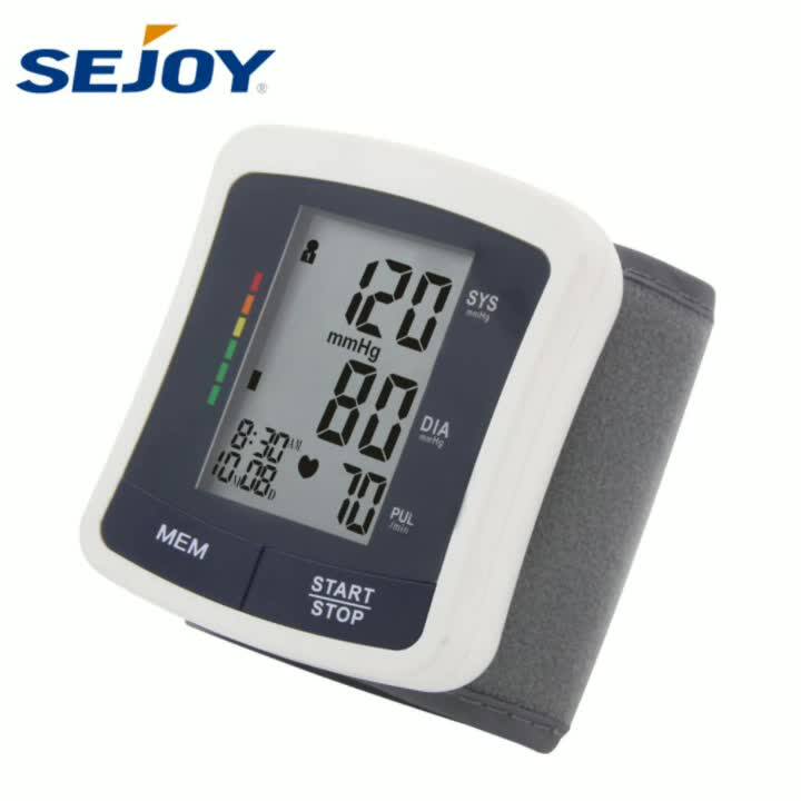 Lcd Display Portable Home Digital Wrist Blood Pressure Meter Buy
