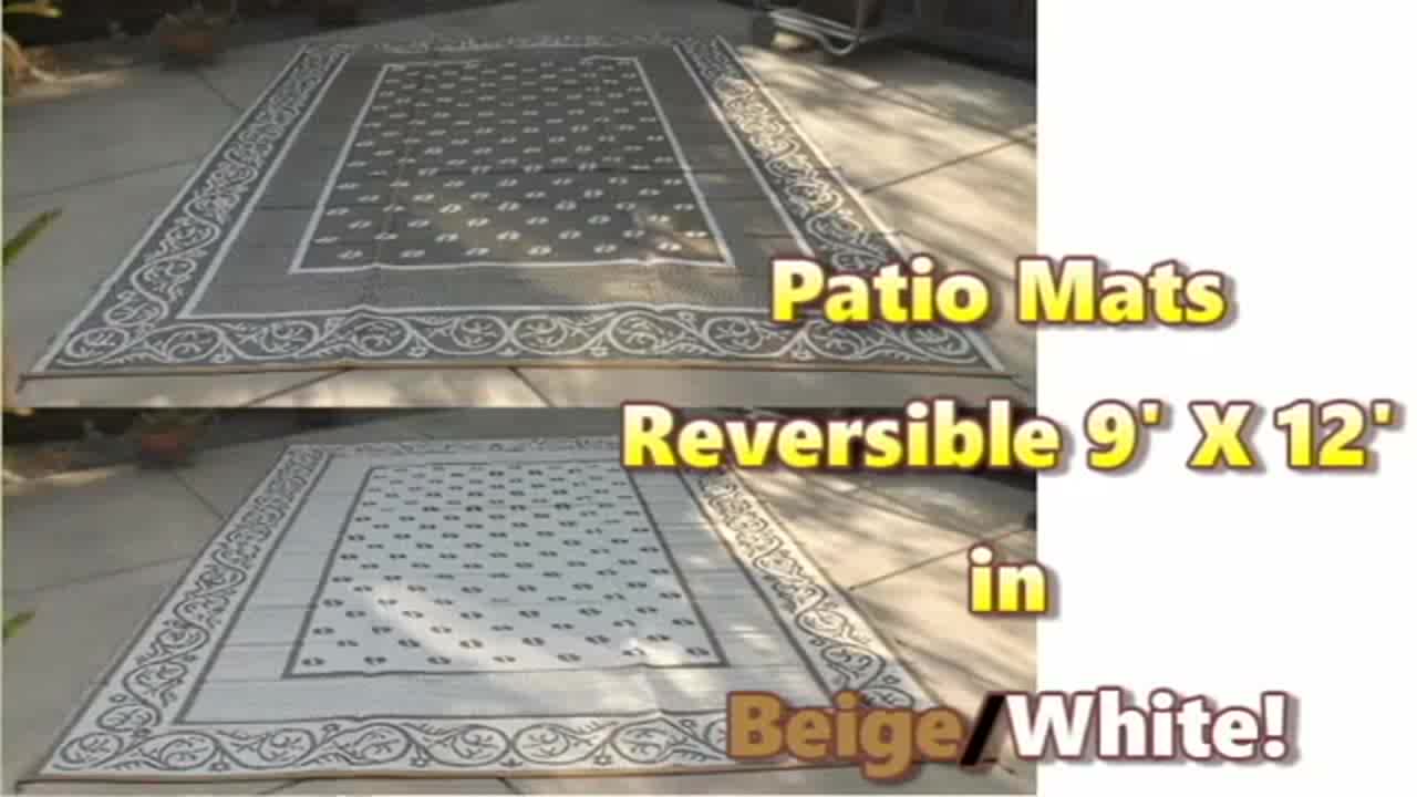 Znz Plastic Polypropylene Foldable Picnic Mat For Extra Large Outdoor