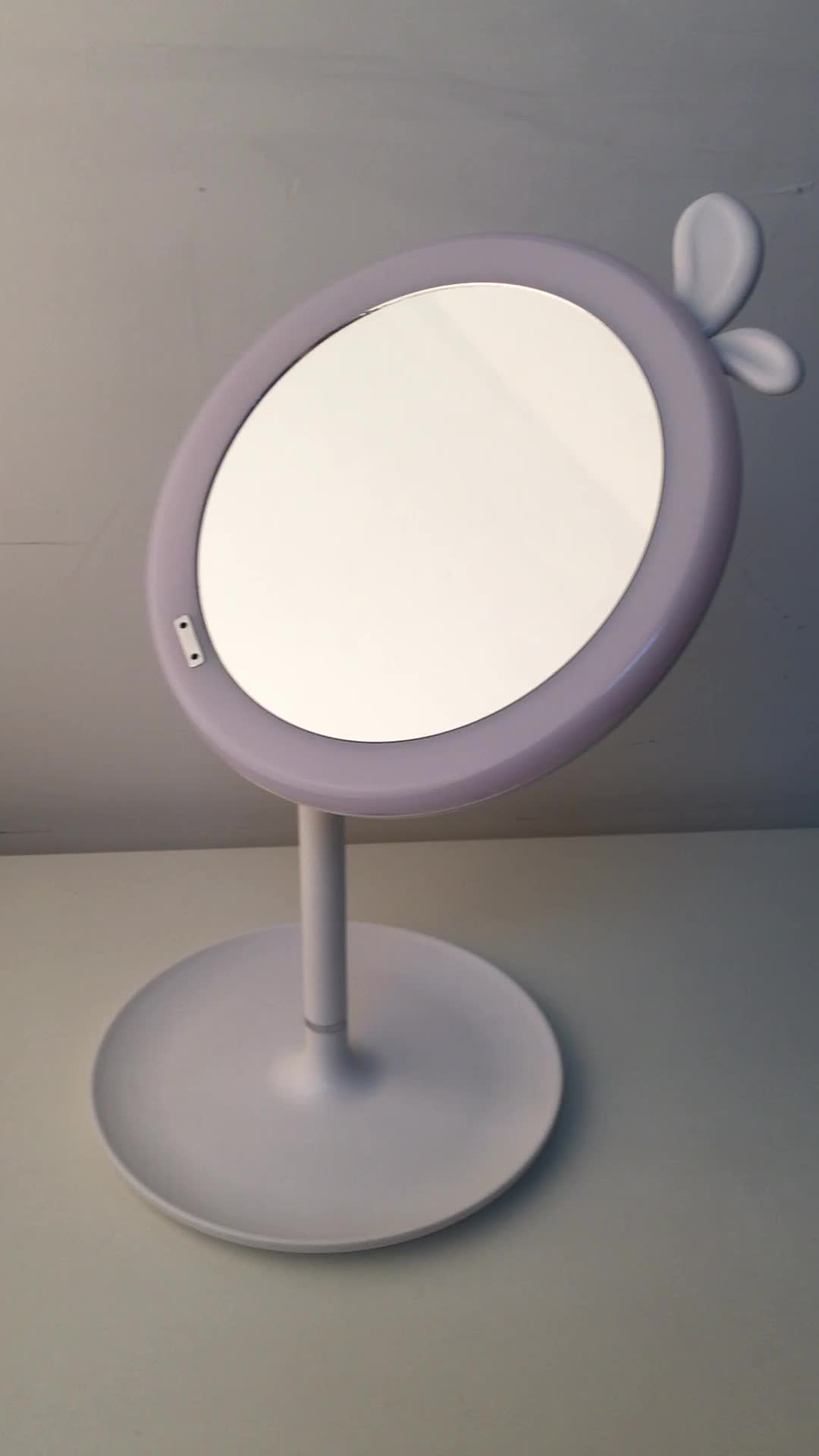 Amazon Best Sellers 10x Magnifying Round Lighted Make Up Cosmetic