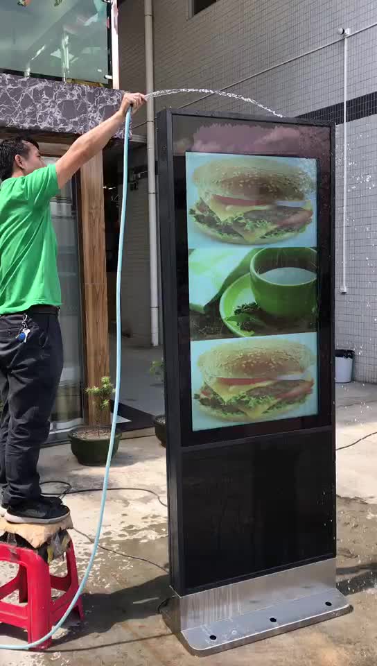 Ip65 Waterproof Outdoor Digital Signage Price Large Stand Alone