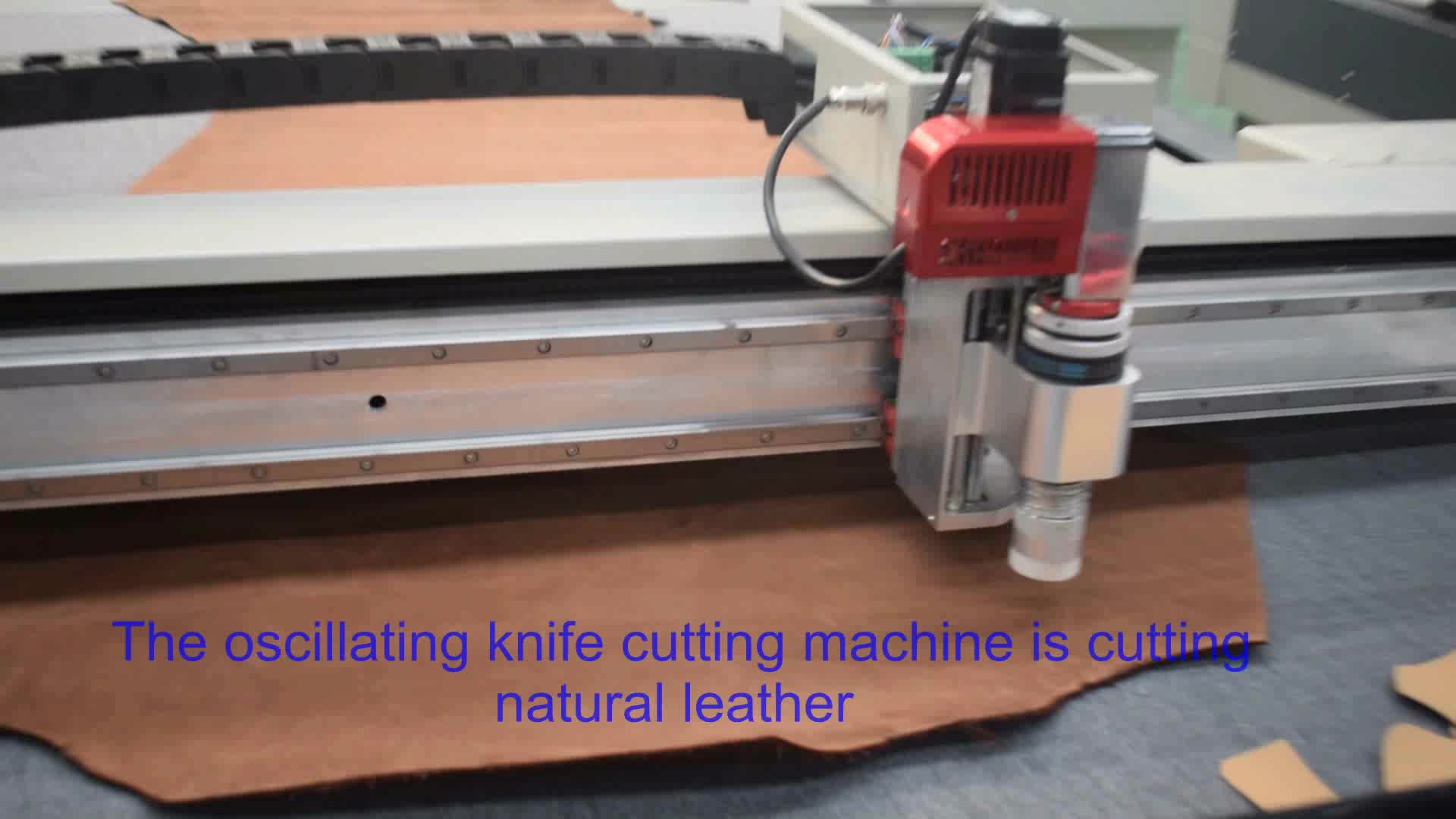 Cnc Vibrating Knife Oscillating Blade Cutting Machine For Rebound