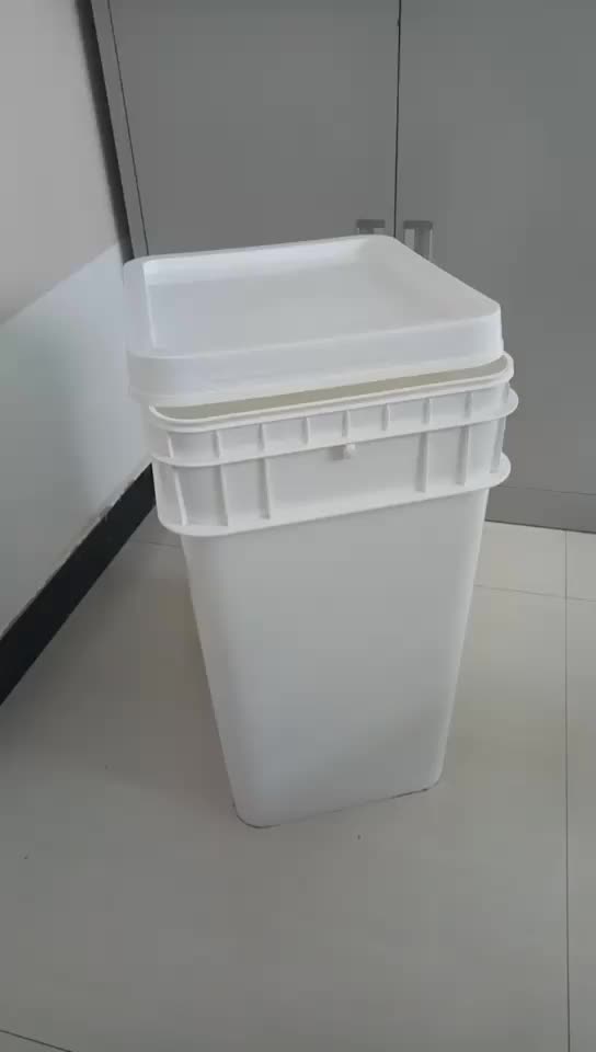 Large Plastic Injected Bucket 14 Gallon Food Grade Rectangular Type