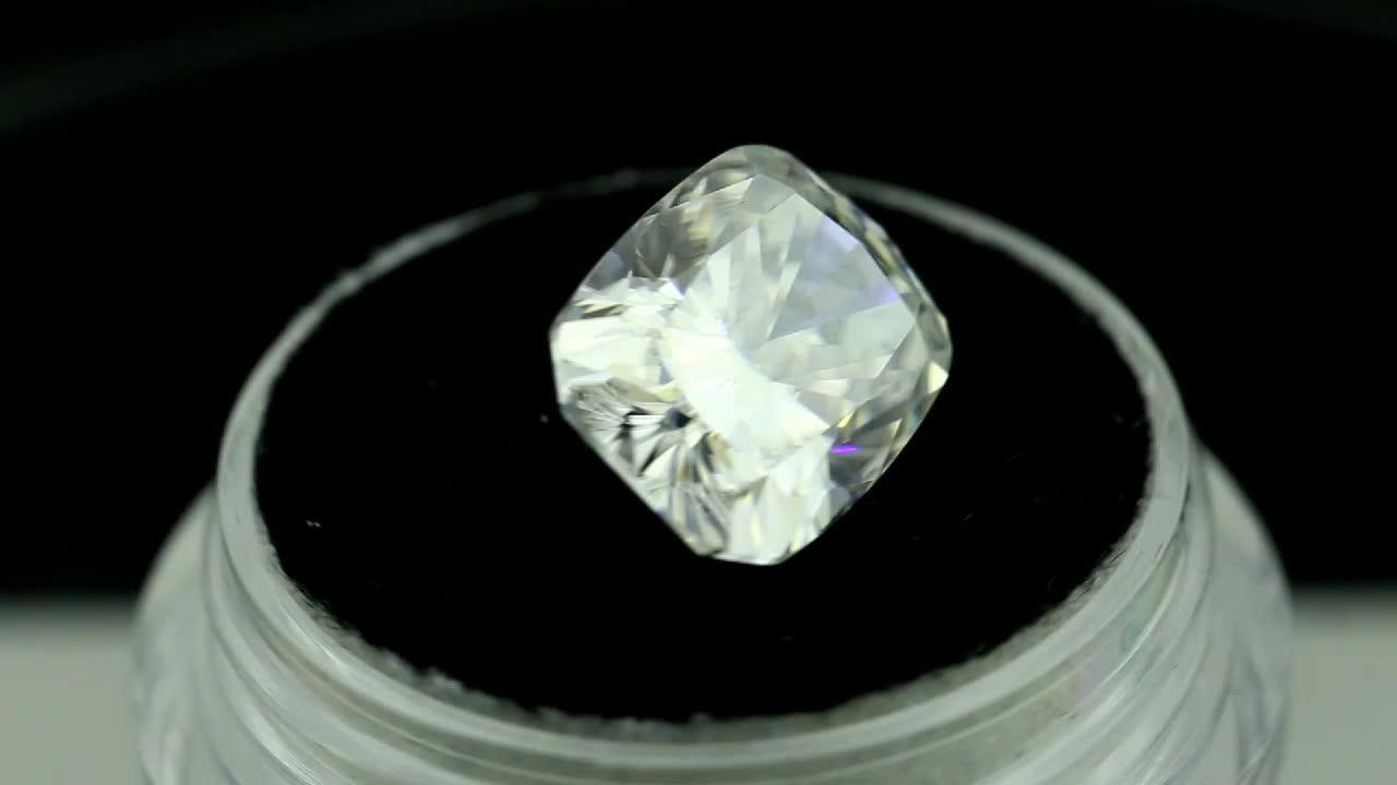 Elongated Diamond Cushion Vs Elongated Cushion Loose Moissanite Stone