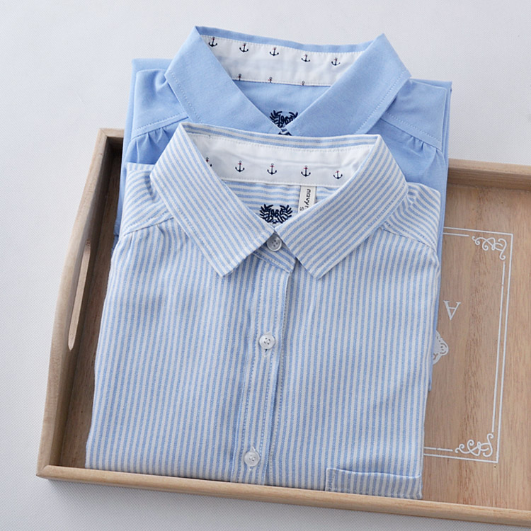 清爽蓝衬衫今年春夏逆袭!_服装搭配师席琳_职