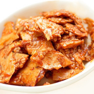  内蒙古特产 蒙升阳牛板筋  香辣牛板筋 巨好吃零食 嚼劲十足30g