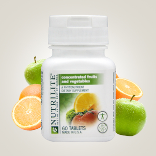  正品美国产安利纽崔莱水果蔬菜浓缩素精华 进口膳食纤维素营养品