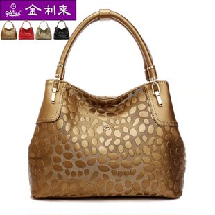  特价潮女包专柜正品新款冬季复古全真牛皮中年手提包包梦特娇