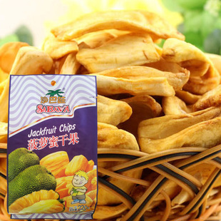  越南特产 进口食品沙巴哇菠萝蜜干果220g 香脆可口菠萝蜜干