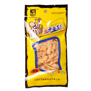  大连海鲜 乐渔 鱿鱼丝小鱿鱼  炭烤味 30克 独立包装零食特产特价