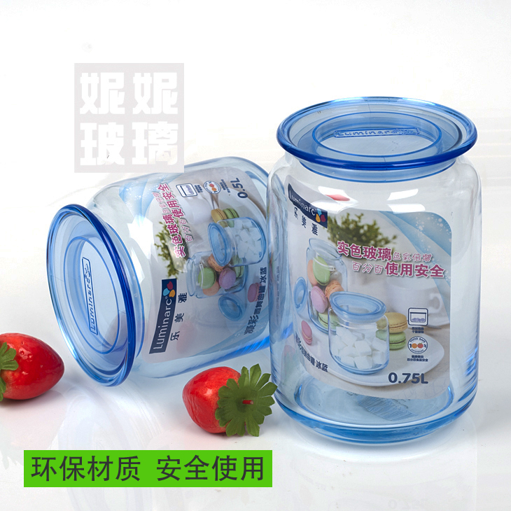 弓箭樂美雅凝彩圓舞曲密封罐零食罐糖罐可疊放冰藍色在類目 餐飲具, 咖啡器具, 糖缸中 - 來自Buy2taobao.com提供專業的淘寶代購服務