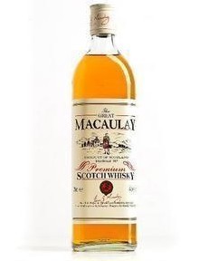  正品洋酒 英国进口【Macaulay】麦高瑞苏格兰威士忌700ml40度烈酒