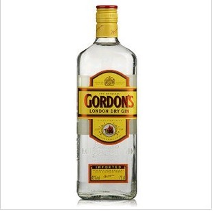  洋酒英国原装进口GORDON'S哥顿伦敦干味金酒750ml 歌顿43度杜松子