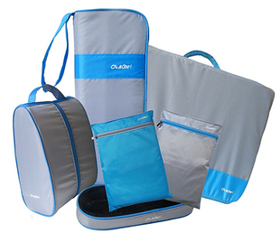  旅行用品旅游出差便携杂物收纳多用大容量洗漱衣物包袋六件套装包