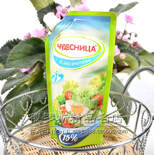  俄罗斯进口沙拉 蔬菜 水果 沙拉酱 210G 超赞