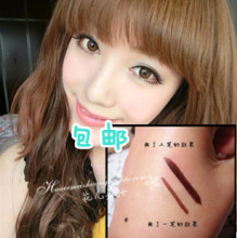 Water is not blooming hard head brown eyeliner pen good color beautiful drops supernatural chocolate color