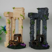 新手中后景鱼缸造景-鱼鱼万江草场 虎耳 绿虎耳