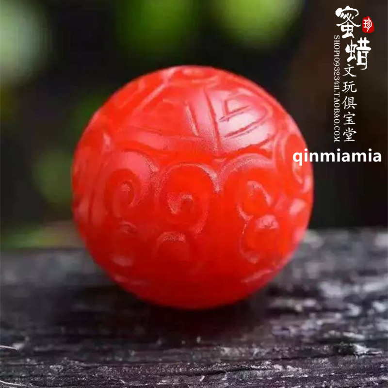 天然南红玛瑙雕刻回纹圆珠散珠 满色满肉柿子红隔珠diy菩提子配饰|ruв категории Украшения,ювелирные изделия, Diy аксессуары, Другие diy украшения, аксессуары - от Buy2taobao.com для оказания профессиональной услуги покупки агента Taobao