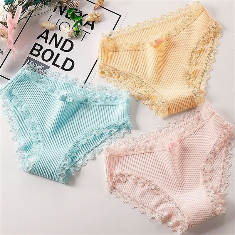 New seamless ladies panties Lace trim cotton briefs|ruв категории Нижнее белье, лифчик костюм - от Buy2taobao.com для оказания профессиональной услуги покупки агента Taobao