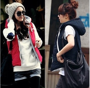 2013秋冬装新款韩版时尚<em>休闲马甲女款</em>百搭连