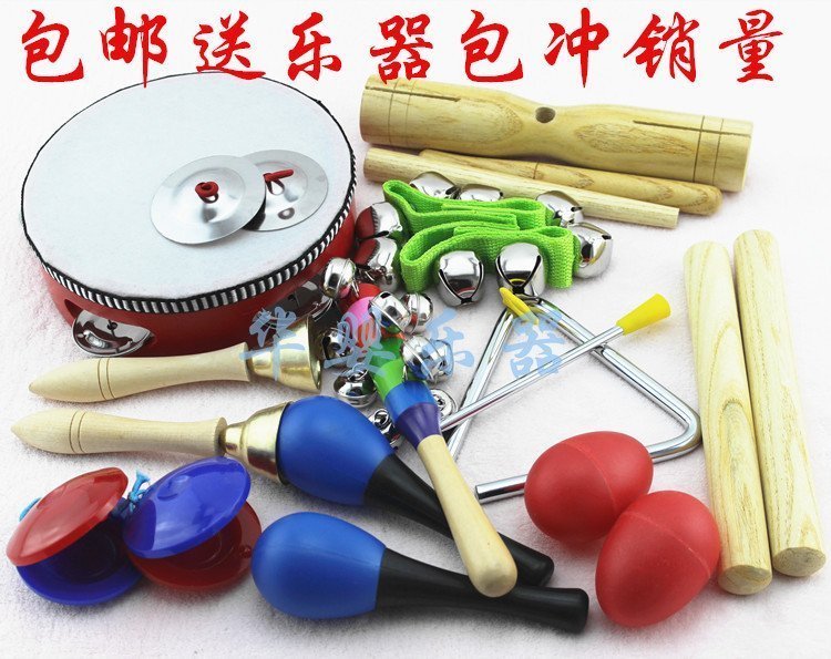 Orff Blow Musical Instruments suit combination kindergarten Early education Orff music Teaching aids 11 Set of parts Children’s Toysin the Toy/Childs/Puzzle/Building block/Model , Musical toy/Children's Musical Instruments , Instrument Set category - from Buy2taobao.com to provide professional Taobao agent buy service