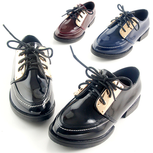  泰尼 安琪春秋季新款男童PU漆皮韩版休闲儿童皮鞋166