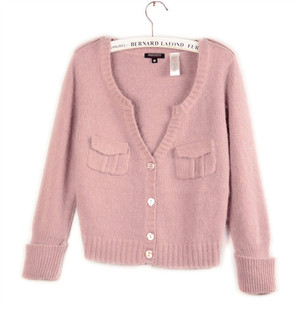 miss sixty<em>春秋</em>小辣椒<em>韩版</em>兔<em>毛衣开衫外套</em>韩国