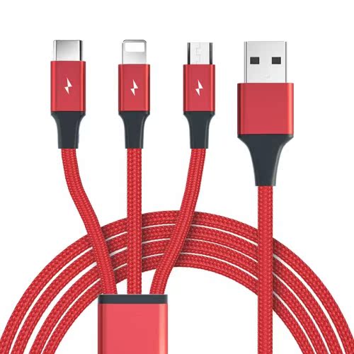 Superior persons Triple data line iphone Charging line Android YTO three Huawei Two-in-one type-c Applein the 3C Digital Accessories, Electronic components market , Wire/Line class , Adapter category - from Buy2taobao.com to provide professional Taobao agent buy service