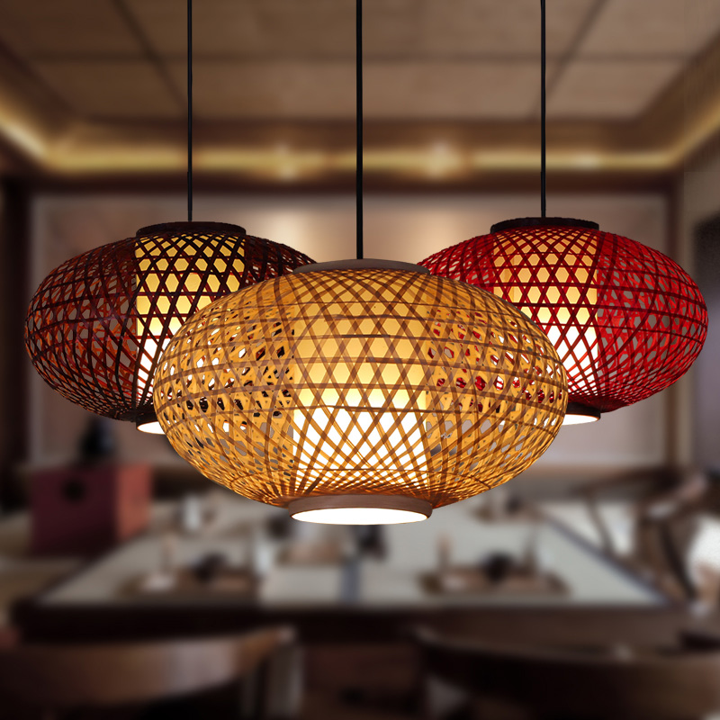 manual Bamboo Lampshade lantern a chandelier Chinese antique Lanterns hotel Restaurant Inn Town Decorative lightingin the Decoration main material , Lamps , Chandelier category - from Buy2taobao.com to provide professional Taobao agent buy service