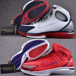  Nike耐克 男子高帮气垫篮球鞋 2K4 蛇年限定 511425-600/100