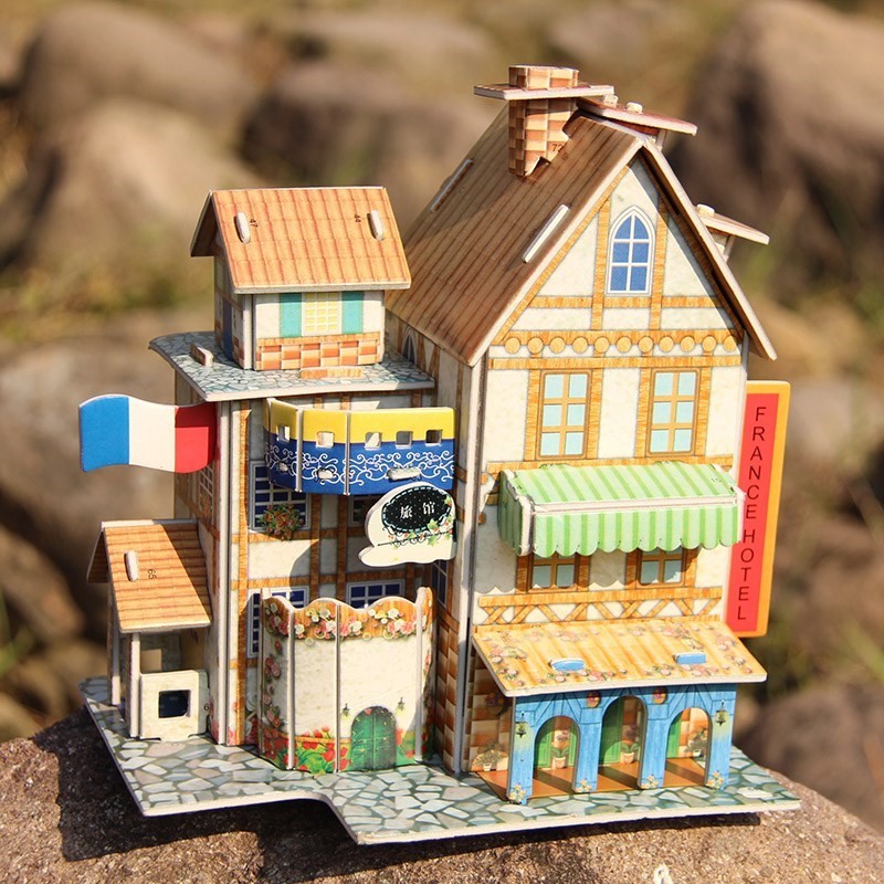 Super large villa boy three-dimensional Jigsaw puzzle woodiness make wood Assemble girl Paper Models manual Cool fight 3din the Toy/Childs/Puzzle/Building block/Model , Beads/Jigsaw/Pair/Disassembly/Beat Toy , Jigsaw/Puzzle category - from Buy2taobao.com to provide professional Taobao agent buy service